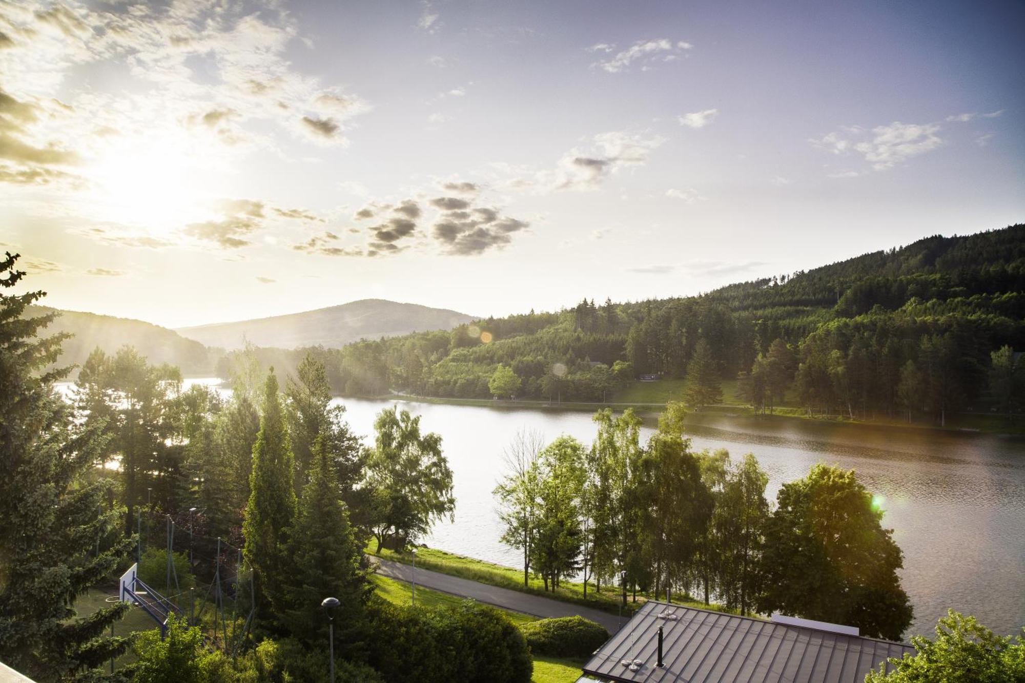 Penzion U Prehrady Luhačovice Kültér fotó